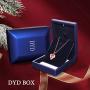 DYD Heart Necklace, Gold Plated Cubic Zirconia Dainty Necklace for Women and Girl Birthday for Mom/Wife/Sister/Best Friend with Dainty Jewelry Box