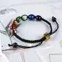 Chakra Bead Bracelets for Women - 8mm 7 Chakra Healing Bracelet with Real Stones Anxiety Meditation Yoga Gemstone Jewelry