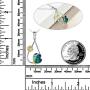 POPLYKE Butterfly Necklace for Women Sterling Silver Gold Plated Sunflower Teardrop Necklace Jewelry Gifts for Girls