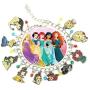 Outlander Disney Princesses Charm Bracelet Movie Series Jewelry Multi Charms - Wristlet Gear Movie Collection
