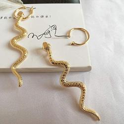 Osemind Snake Earrings for Women Vintage Earrings Studs Dangle Earrings Long Silver Dangle Earrings Gold Snake Stud Earrings Snake Jewelry