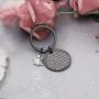 SEIRAA Turtle Gift Always Remember That Even a Turtle Can Finish a Race as Long as He Never Gives Up Keychain Turtle Charm Inspirational Gifts