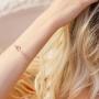 PAVOI 14K Gold Plated Forever Love Knot Infinity Bracelets for Women | Gold Bracelet for Women