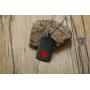 Mens Stainless Steel Medical Alert Blood THINNER Dog Tag Pendant Necklace Black,Men Jewelry Gift
