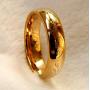 Kingary 6mm 8mm The Magic Ring Gold Plated Tungsten Carbide Ring Band for Men Women Comfort Fit Size 4 to 16
