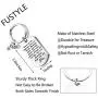 FUSTMW Car Owner Gift Drive Safe Keychain May Your Guardian Angel Ride With You Car Lover Gift FUSTMW Car Owner Gift Drive Safe Keychain May Your Guardian Angel Ride With You Car Lover Gift