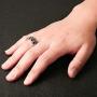 HZMAN Gothic Stainless Steel Rings for Men Women Multi Skull Head Biker Ring