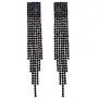 Mlouye Long Tassel Earrings Fringe for Women Dangling Chain Fringe Crystal Statement Drop Earring Mlouye Long Tassel Earrings Fringe for Women Dangling Chain Fringe Crystal Statement Drop Earring