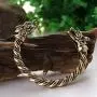 Viking Fenrir Wolf Bracelet Bangle Head Wolves Wristband Twisted Wire Cuff Bag Package Viking Fenrir Wolf Bracelet Bangle Head Wolves Wristband Twisted Wire Cuff Bag Package