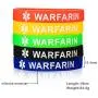 Jakob Miller 5Pcs Silicone Medical Alert Bracelet Blood Thinner Diabetes Warfarin Medical Alert ID Wristband Jakob Miller 5Pcs Silicone Medical Alert Bracelet Blood Thinner Diabetes Warfarin Medical Alert ID Wristband