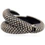 Alilang Womens Bronze Tone Jurassic Dinosaur Reptile Dragon Claw Talon Cuff Bangle Bracelet