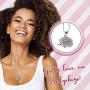 Lola Bella Gifts Crystal Hedgehog Fashion Necklace