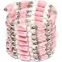 AnsonsImages 37'' Inches Long Magnetic Wrap Necklace Choker Bracelet Anklet Lariat Pink