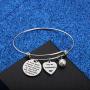 WUSUANED Coworker Leaving Gifts A Truly Great Mentor is Hard to Find Difficult to Part Bracelet Going Away Jewelry Retirement Gift for Coworker Boss and Mentor