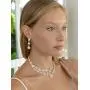 Mariell Silver 2 Row Rhinestone Crystal Necklace and Earrings Set - Prom, Brides and Bridesmaids Jewelry Mariell Silver 2 Row Rhinestone Crystal Necklace and Earrings Set - Prom, Brides and Bridesmaids Jewelry