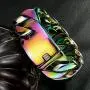 ROWIN&CO Super Large 32mm Mens Bracelets Rainbow Multicolor Heavy 316L Stainless Steel Huge Punk Wrist Chain & Curb Cuban Chain Bangles Men Jewelry, 9.5 inch ROWIN&CO Super Large 32mm Mens Bracelets Rainbow Multicolor Heavy 316L Stainless Steel Huge Punk Wrist Chain & Curb Cuban Chain Bangles Men Jewelry, 9.5 inch