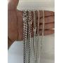 Solid 925 Sterling Silver Miami Cuban Link Chain Or Bracelet - Box Lock Cuban Link 4-10.5mm - Italy Mens Necklace