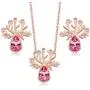 CDE ''Tree of Life Jewelry Set Embellished with Crystals from Swarovski Pendant Necklaces and Earrings Gifts for Women