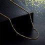 SISGEM 14k Yellow OR White Gold Solid Gold Box Link Chain for Necklace 0.8mm Box Chain with Lobster Claw Clasp Gift for Women