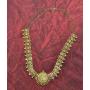 Sansar India Lotus Pendant Indian Necklace Jewelry Earrings Set for Girls and Women 1346