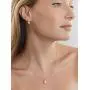 Mariell Rose Gold Round-Cut Cubic Zirconia Necklace Earrings Set for Brides, Bridesmaids & Everyday Wear Mariell Rose Gold Round-Cut Cubic Zirconia Necklace Earrings Set for Brides, Bridesmaids & Everyday Wear