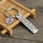 AKTAP Dumbo Inspired Keychain The Every Things That Held You Down are Going to Carry You Up Up and Up Flying Elephant Pendant Keychain Inspirational Graduation Gift