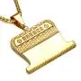 SMITH CHU Fashion Hair Trimming Barber Clipper Pendant - Men Barbershop Barber Turn Light Hip Hop Street Necklace Pendant - Come with Barber Stylist Salon Tools Jewelry Round Box Chain (Gold) SMITH CHU Fashion Hair Trimming Barber Clipper Pendant - Men Barbershop Barber Turn Light Hip Hop Street Necklace Pendant - Come with Barber Stylist Salon Tools Jewelry Round Box Chain (Gold)