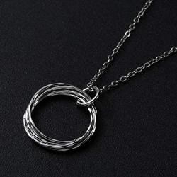 Birthday Gift for Women Circles Pendant Necklace Happy Birthday Gifts Necklace 13th 16th 18th 21st 30th 40th 50th 60th 70th 80th