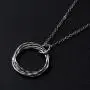 Birthday Gift for Women Circles Pendant Necklace Happy Birthday Gifts Necklace 13th 16th 18th 21st 30th 40th 50th 60th 70th 80th Birthday Gift for Women Circles Pendant Necklace Happy Birthday Gifts Necklace 13th 16th 18th 21st 30th 40th 50th 60th 70th 80th