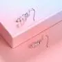 Linear Jewelry 925 Sterling Silver Exquisite Knot Threader Dangle Earrings Curve Twist Shape Spiral Dangle Earrings Gift for Women Teen Girls Linear Jewelry 925 Sterling Silver Exquisite Knot Threader Dangle Earrings Curve Twist Shape Spiral Dangle Earrings Gift for Women Teen Girls