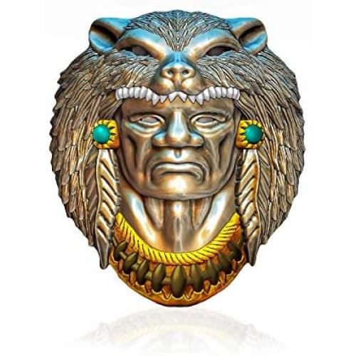 Wolf Ring for Men, Viking Warrior Odin Rings, Norse Viking Wolf Head Ring, Retro Wolf Totem Rings, Wolf Amulet Ring, Punk Animal Wolf Jewelry for Men Boys
