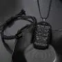Set of 2 Gift to Son from Mom and Dad You Will Never Lose Customized Dog Tag Necklace with Adjustable Bracelet Braided for Graduation Birthday Valentines Gifts(Stainless Steel, Black) Set of 2 Gift to Son from Mom and Dad You Will Never Lose Customized Dog Tag Necklace with Adjustable Bracelet Braided for Graduation Birthday Valentines Gifts(Stainless Steel, Black)