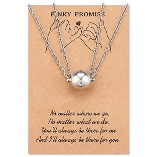 Tarsus Magnetic Couple Necklaces Attraction Matching Gifts for Boyfriend Girlfriend