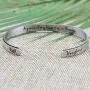 Joycuff A Piece of My Heart is in Heaven Memorial Jewelry Loss of Loved One Sympathy Gifts for Women Remembrance Mantra Cuff Bracelet Joycuff A Piece of My Heart is in Heaven Memorial Jewelry Loss of Loved One Sympathy Gifts for Women Remembrance Mantra Cuff Bracelet