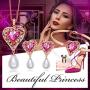 CDE Cupid Love Necklace Set Double Chain Three Jewelry Sets Bracelet Earrings Sterling Silver Arrow Earrings Christmas Jewelry Gifts for Women