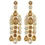 Efulgenz Indian Crystal Rhinestone Choker Neckalce Earrings Maangtikka Wedding Bridal Jewelry Set