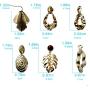6 Pairs Assorted Dangling Gold metal Earrings Jewelry Best Gift for Women and Girls(Factory direct sales)
