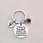 UJIMS Nurse Gift Certified Nursing Assistant Charm Keychain CNA’S are The Heart Be at Medical CNA Graduation Gifts CNA Stethoscope Medical Paramedic Jewelry