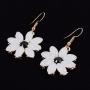 Yuhuan Flower Chunky Statement Necklace Rhinestone Costume Jewelry for Women