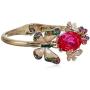 Betsey Johnson Butterfly Hinged Bangle