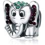 Annmors Animal Charms Lucky Charm fits Pandora Charms Bracelets For Woman-925 Sterling Silver Dangle Pendant Bead,Girl Jewelry GiftS for Women Bracelet&Necklace&Bangle