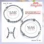 FUNRUN JEWELRY 2Pairs Couple Magnetic Bracelets Set Relationship Mutual Couple Bracelet Adjustable Handmade Vows of Eternal Braided Rope Couple Gift Jewelry Set for Women Men