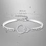 Ado Glo Mother’s Day Sister Gifts, Always My Sister Forever My Friend Love Heart Pendant Necklace, Fashion Jewelry for Women and Girls, Her Christmas Anniversary Birthday Present from Brother, Friend
