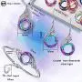 HJ HUAJ Women Jewelry Set Nirvana of Phoenix Fashion Jewelry for Women Volcano Crystals from Swarovski Gifts for Her Valentines Day with Gift Box HJ HUAJ Women Jewelry Set Nirvana of Phoenix Fashion Jewelry for Women Volcano Crystals from Swarovski Gifts for Her Valentines Day with Gift Box