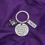 BAUNA Drama Teacher Gift A Truly Great Drama Teacher is Hard to Find Comedy Tragedy Mask Keychain Retirement Gift End of Term Gift Musical Theatre Broadway Jewelry