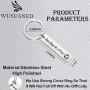 WUSUANED Sobriety Gift One Step at A Time Keychain Alcoholics Anonymous Jewelry Recovery Gift Sober Gift