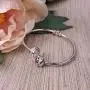 DBW Jewelry Silver Bangle Bracelets for Women - Charms Optional - Open Hinge, 6.5” to 7'' - Charm Bracelet for Girls - Everyday Style DBW Jewelry Silver Bangle Bracelets for Women - Charms Optional - Open Hinge, 6.5” to 7'' - Charm Bracelet for Girls - Everyday Style