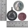 Norse Viking Celtic Jewelry Valknut Odin Elder Futhark Rune Protection Amulet Unisex Boys Mens Pendant Necklace Charm for men w silver ball chain Norse Viking Celtic Jewelry Valknut Odin Elder Futhark Rune Protection Amulet Unisex Boys Mens Pendant Necklace Charm for men w silver ball chain