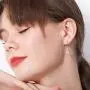 FEELDAN 14K Gold Plated Created White Opal Teardrop Lever-Back Dangle Earrings FEELDAN 14K Gold Plated Created White Opal Teardrop Lever-Back Dangle Earrings