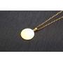 PJ Jewelry The Seal of The Seven Archangels Medallion Pendant Stainless Steel Occult Amulet Necklace with 24'' Chain